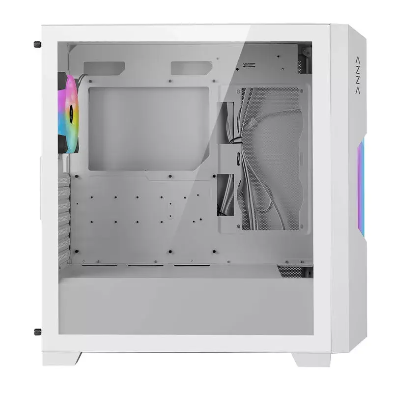 PC case Azza Guardian Glass Midi Tower Valge