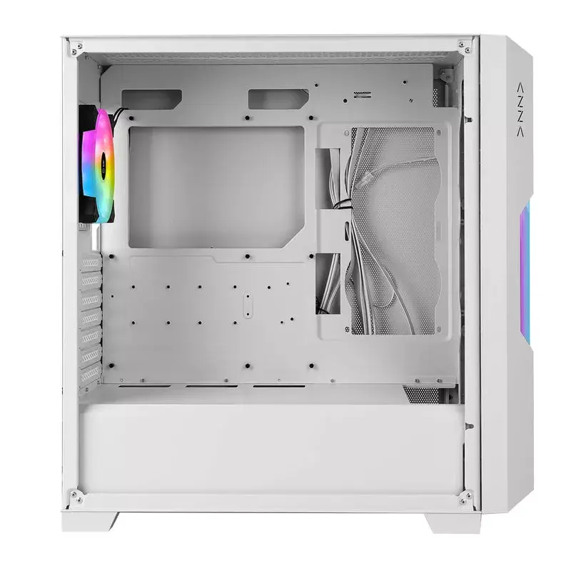 PC case Azza Guardian Glass Midi Tower Valge