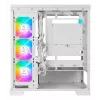 PC Midi Tower AZZA Cove (CSAZ-570W) — must, ATX/Micro-ITX/ITX, 3x120mm küljeventilaatorit, 1x120mm tagaventilaator, toetab 2,5-tolliseid ja 3,5-tolliseid kettaseadmeid