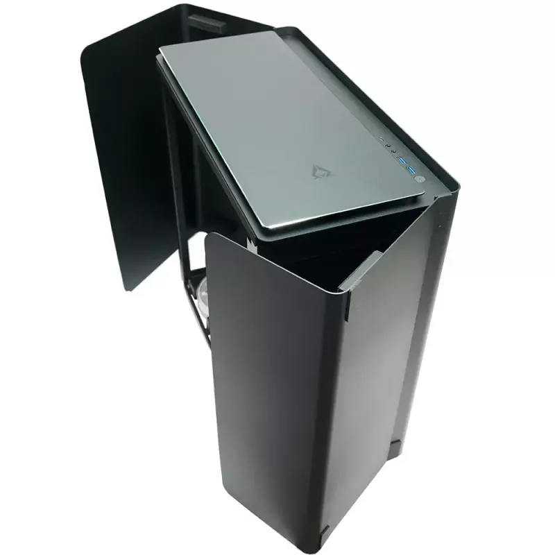 Arvutikorpus Azza Cast Midi Tower Must