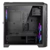 Arvutikorpus AZZA STORM ARGB Full Tower — must, ATX/Micro-ATX/EATX tugi, 2x 3,5-tolline + 6x 2,5-tolline sahtel, ARGB-ventilaatorid eelpaigaldatud