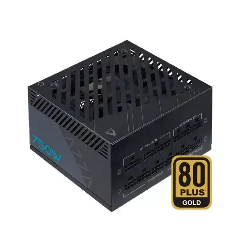 Azza PSAZ-750G toiteplokk 750 W 20+4 pin ATX ATX Must