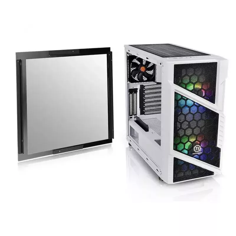 PC Case Thermaltake Commander C31 TG Snow ARGB Edition Midi Tower Must, Valge