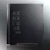 PC Midi Torn korpus RAIJINTEK Ponos MS — Must, toetab 120/140 mm esiventilaatoreid, 1x 120 mm tagumine, HDD 3,5 tolli, SSD 2,5 tolli, 210×442×485 mm