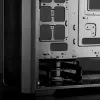 PC Midi Torn korpus RAIJINTEK Ponos MS — Must, toetab 120/140 mm esiventilaatoreid, 1x 120 mm tagumine, HDD 3,5 tolli, SSD 2,5 tolli, 210×442×485 mm