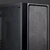 PC Midi Torn korpus RAIJINTEK Ponos MS — Must, toetab 120/140 mm esiventilaatoreid, 1x 120 mm tagumine, HDD 3,5 tolli, SSD 2,5 tolli, 210×442×485 mm