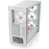 Tornarvuti korpus RAIJINTEK AGOS MAX-MS4 valge karastatud klaasiga