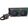 AiO vedelikjahutus lian li Galahad II LCD 280 TL Wireless Must — 280 mm radiaator, LCD pump, juhtmevaba kontroller