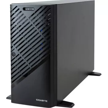 Arvutikorpus Gigabyte W773-W80 torniserver ühe pesaga 4677 must