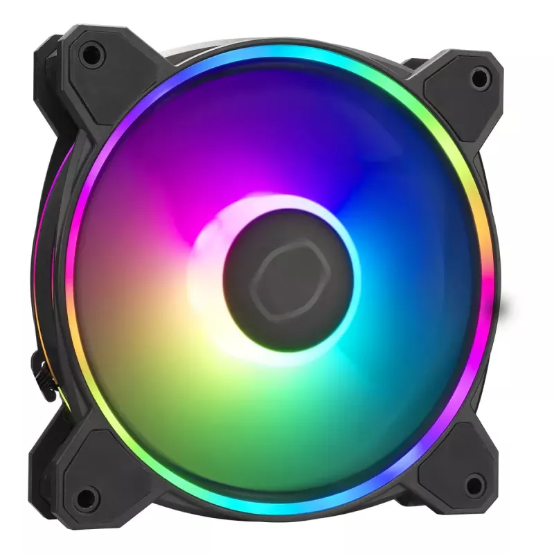 Jahutusventilaator Cooler Master MasterFan MF120 Halo² 12 cm Must 3 tk