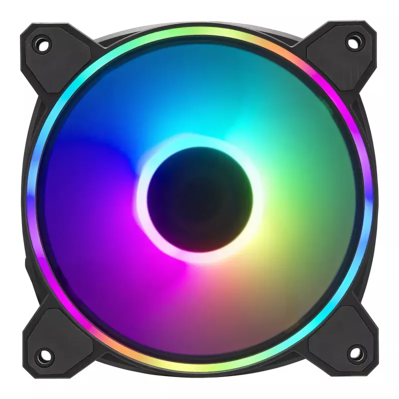 Jahutusventilaator Cooler Master MasterFan MF120 Halo² 12 cm Must 3 tk