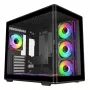PC Case Cooler Master Elite 600 Midi Tower Must karastatud klaasiga, toetab ATX/Micro-ITX, 3x120mm külgventilaatorit + 1x120mm tagaventilaator, 2x3,5 tolli + 2x2,5 tolli sahtlit