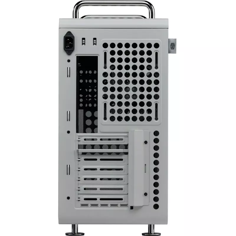 Arvutikorpus Cooler Master QUBE 540 Moonstone — kesktorn, karastatud klaasist külgpaneeliga (hall)