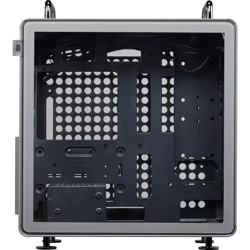 Arvutikorpus Cooler Master QUBE 540 Moonstone — kesktorn, karastatud klaasist külgpaneeliga (hall)