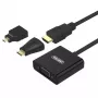 Video kaabli adapter UNITEK Y-6355 VGA-HDMI