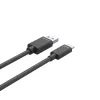 UNITEK USB-kaabel C14103BK-1.5M USB 3.2 Gen 1 USB A USB C Must 1,5 m