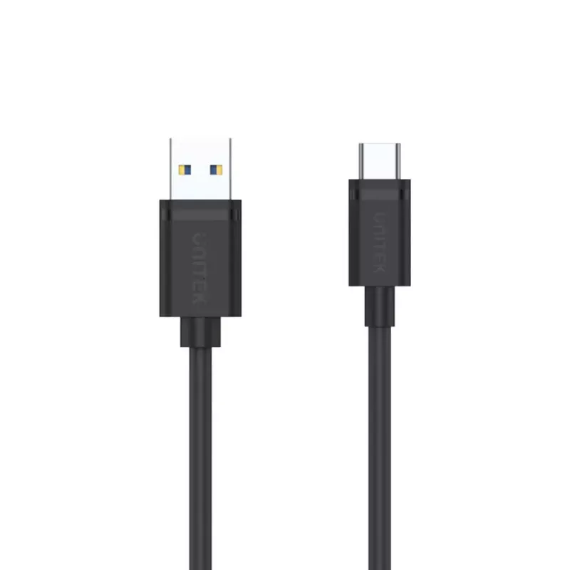 UNITEK USB-kaabel C14103BK-1.5M USB 3.2 Gen 1 USB A USB C Must 1,5 m