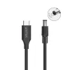 Toitekaabel UNITEK C14119BK-1.8M 1,8 m USB-C DC 20V 3.25A
