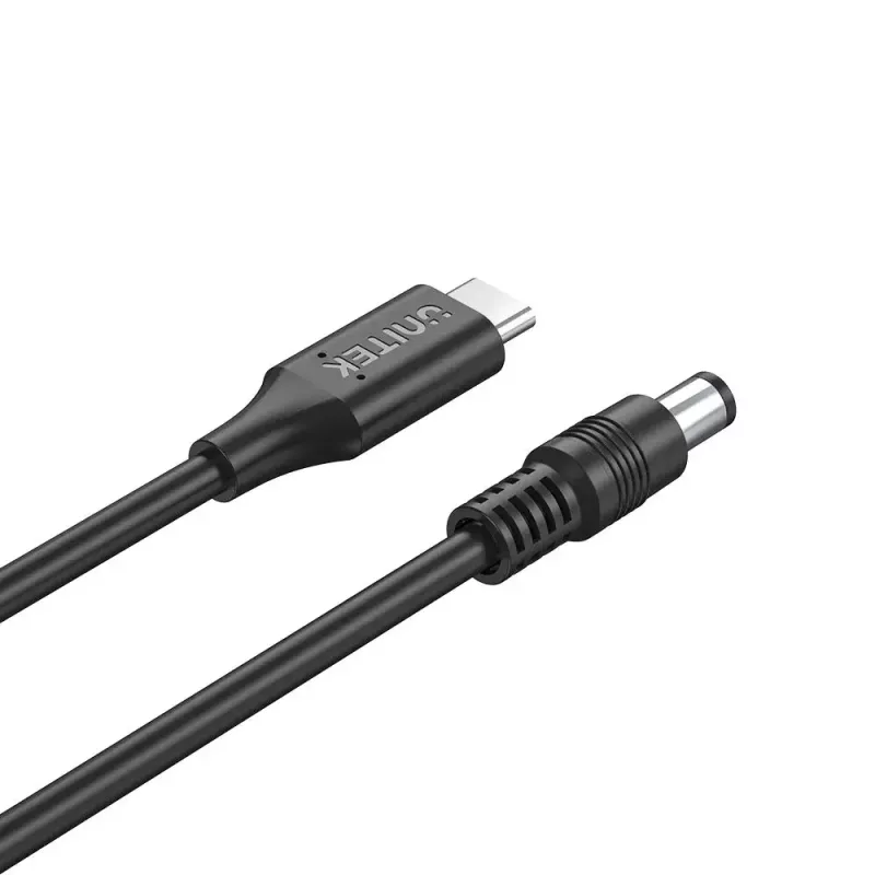 Toitekaabel UNITEK C14119BK-1.8M 1,8 m USB-C DC 20V 3.25A