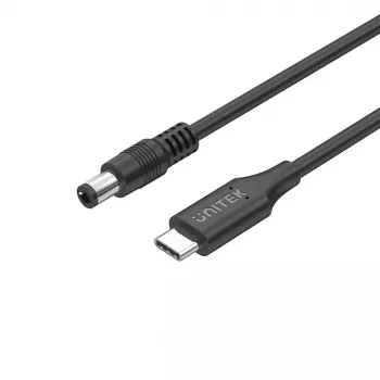 Toitekaabel UNITEK C14119BK-1.8M 1,8 m USB-C DC 20V 3.25A