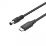 Toitekaabel UNITEK C14119BK-1.8M 1,8 m USB-C DC 20V 3.25A