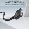 Toitekaabel UNITEK C14121BK-1M Must MagSafe 3 USB C 1m 28V 5A