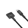 Toitekaabel UNITEK C14121BK-1M Must MagSafe 3 USB C 1m 28V 5A