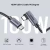 USB-kaabel UNITEK C14123BK-1M 1m USB 2.0 Must Hall