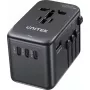 Reisilaadija Unitek P1123ABK01 — Unitek PD 100W, mitme regiooni EU/US/UK/AUS pistik