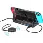 Unitek dokkimisjaam Nintendo Switchile PD 100W, HDMI 4K väljundiga, RJ-45 Ethernet ja SD-kaardilugejaga