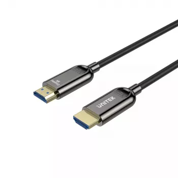 HDMI-kaabel UNITEK C11085GY01-60M 60m 2.1 48 Gbit/s Must