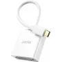 USB-C–DVI adapter Unitek V1429A01 — 1080p 60 Hz videoväljund
