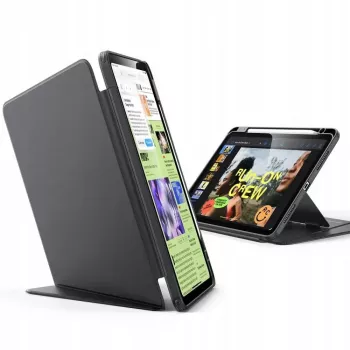 Tahvelarvuti ümbrisega kaitseümbris ESR iPad Air 10.9 (2020–2022) ja iPad 11 (2024–2025) jaoks — Must