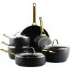 Pan set GreenPan CC008481-001 — mixed 6-piece set, Must and gold