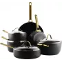 Pan set GreenPan CC008481-001 — mixed 6-piece set, Must and gold