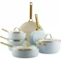 Pannikomplekt GreenPan CC008485-001 — segakööginõude komplekt, 6 tk, sinine ja kuldne