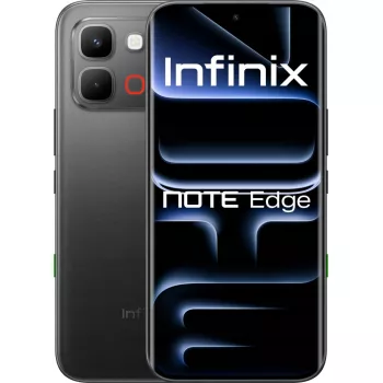 Nutitelefon INFINIX Note Edge 8 GB muutmälu 256 GB salvestusruum Shadow Must