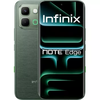 Nutitelefon INFINIX Note Edge 8 GB muutmälu 256 GB salvestusruum Silk roheline