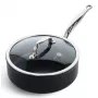 Universaalne pann GreenPan Barcelona Pro ümmargune 240 mm, must, 1,77 kg, PFAS-vaba