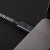 Native Union Belt Cable Pro USB-C – USB-C, 2,4 m, LED-ekraan, Rose