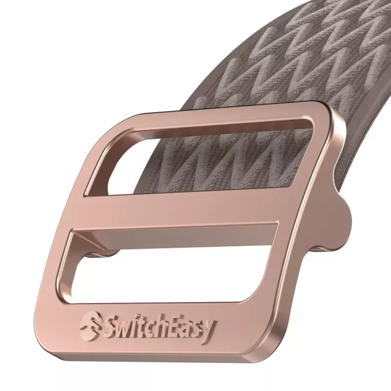 Band SwitchEasy GS-107-214-272-18 Roosa metall-nailon 22mm 210mm