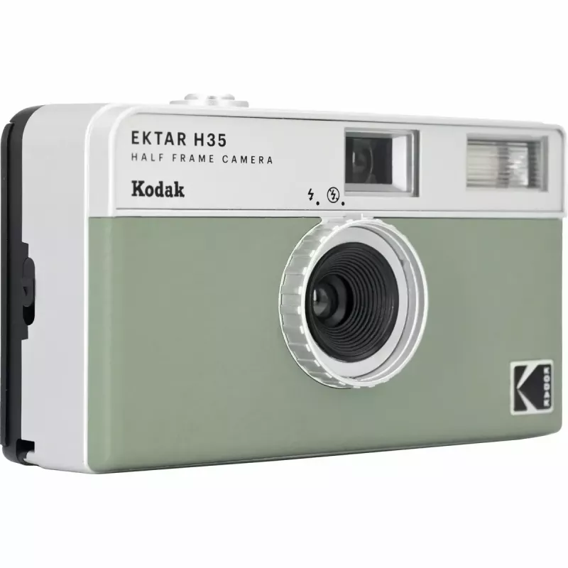 35 mm filmikaamera Kodak EKTAR H35 Sage RK0103 — 35 mm filmiformaat, käsitsi juhtimine