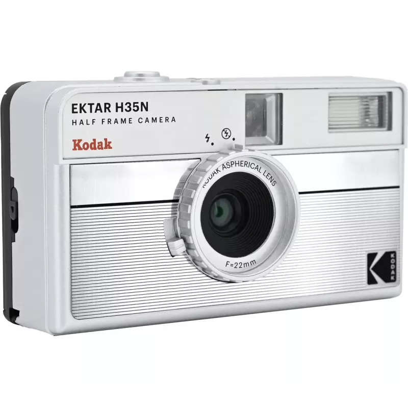 Filmikaamera Kodak EKTAR H35N Striped Silver 35mm