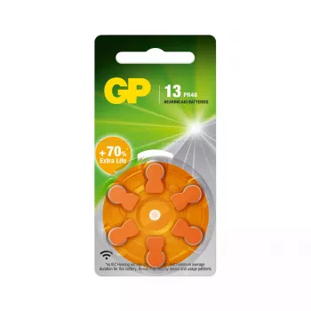 Ühekordne patarei GP patareid 103249 Zinc-Air 1.45V