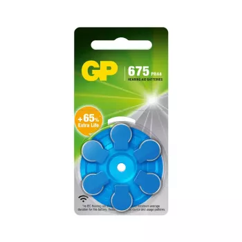 Ühekordne patarei GP patareid 103251 675 PR44 Zinc-Air