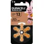Kuuldeaparaadi aku Duracell EasyTab 13 (PR48) 6 tk pakendis
