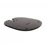 Põranda kinnitusplaat B-TECH SYSTEM X BT8380 põrandale kinnitamiseks, 240×240×6 mm, 200 kg, must