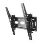 Seinakinnitus B-TECH BT8431-PRO/B lameekraanidele 39–55 tolli, kallutus -15° kuni 15°, VESA kuni 400×400, koormus 50 kg, must