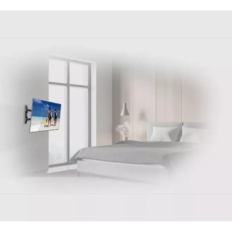 Seina-/laekinnitusega digiekraani kinnitus B-TECH BTV513 kuni 55-tollisele (139,7 cm), maks 35 kg, VESA 426×400, kalle -2–10°, pööre 180° — must