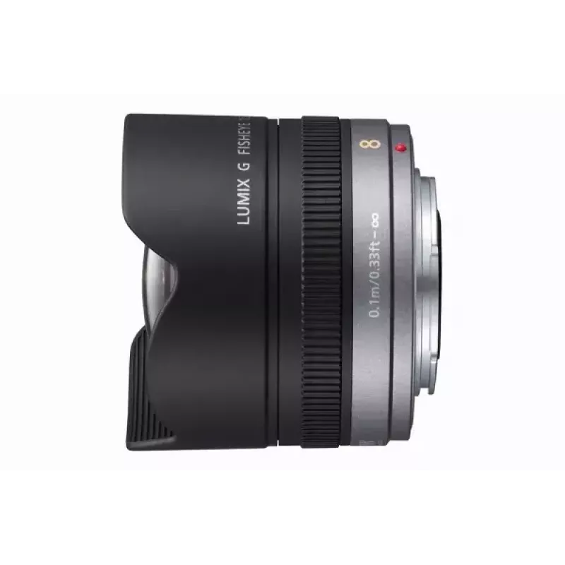 Kaamera objektiiv Panasonic H-F008E Must